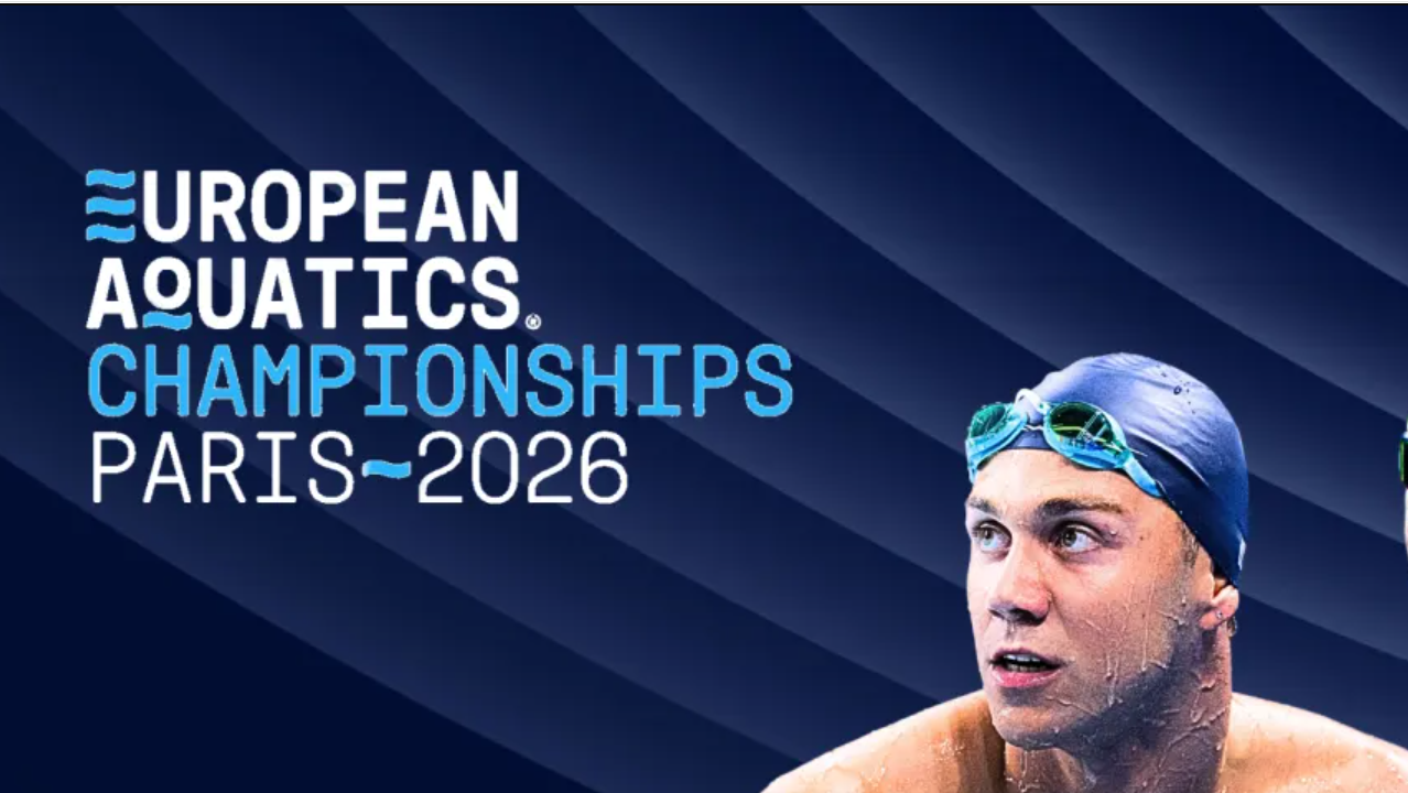 Affiche officiel des Championnats d'Europe de natation